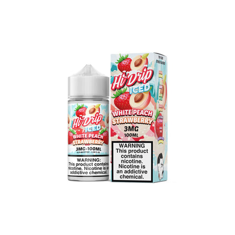 Hi-Drip Iced 100ML - White Peach Strawberry