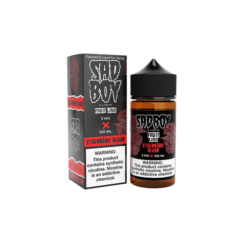 Sadboy 100ML E-Liquid - Strawberry Blood