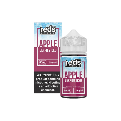 Reds E-Juice - Apple Berries Iced